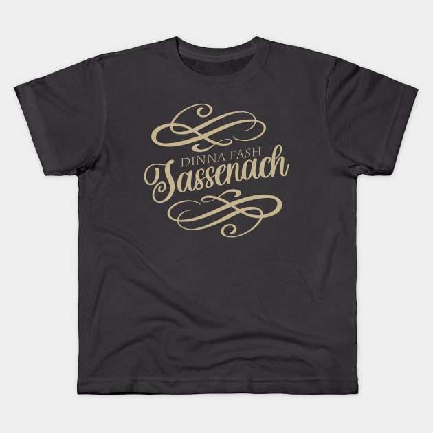 Sassenach Kids T-Shirt by ShawnaMac